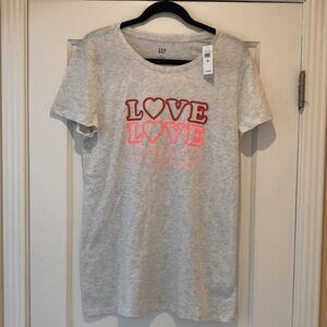 Gap graphic tee, L tall